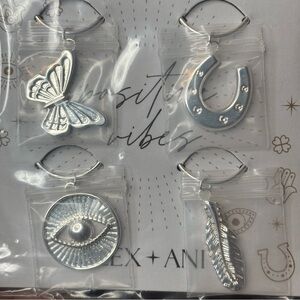 Alex and Ani Wine Charms - GWP Protection Set of 4 - New‎ in packaging